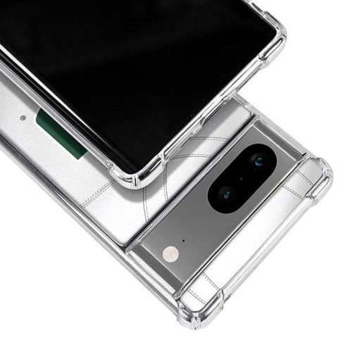 University of Miami White Jersey Google Pixel 8 Clear Case